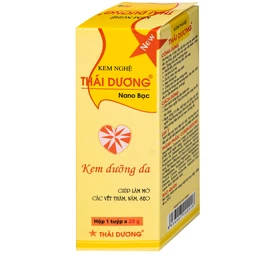 Kem bôi mờ thâm sẹo Thái Dương chứa nghệ, vitamin nano bạc 20g