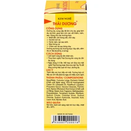 Kem bôi mờ thâm sẹo Thái Dương chứa nghệ, vitamin nano bạc 20g