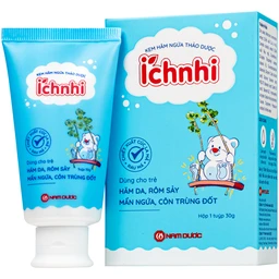 Kem bôi thảo dược Ích Nhi giúp dịu da, hỗ trợ giảm hăm tã (30g) 1