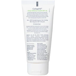 Kem chống nắng dưỡng ẩm 2in1 Cetaphil Daily Defense Cream SPF 50 50g 6