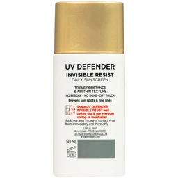 Kem chống nắng L’Oréal UV Defender Invisible Resist Daily SPF 50+ PA++++ bảo vệ da (50ml) 7
