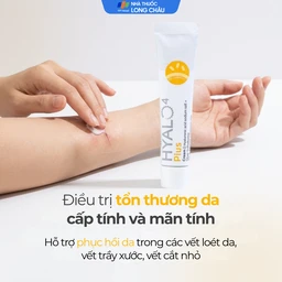 Kem bôi vết thương Hyalo4 Plus cream 25g hỗ trợ điều trị các vết thương hở cấp và mãn tính