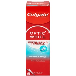 Kem đánh răng Colgate Optic White EXFOLIATING MINERAL 100g 2