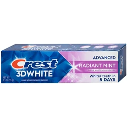 Kem đánh răng Crest 3D White Radiant Mint trắng răng vượt trội (93G) 2