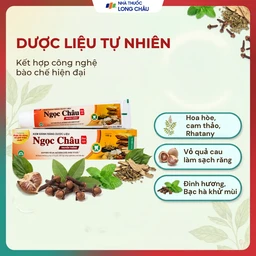 Kem đánh răng dược liệu Ngọc Châu bảo vệ lợi, chắc răng, làm bền thành mạch, chống tụt lợi, chảy máu chân răng (100g) 4