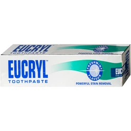 Kem đánh răng Eucryl Freshmint toothpaste loại bỏ vết ố, làm răng trắng sáng (62g) 2