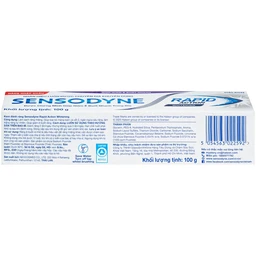 Kem đánh răng Sensodyne rapid action whitening giúp giảm ê buốt nhanh và làm trắng răng (100g) 4