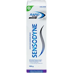 Kem đánh răng Sensodyne rapid action whitening giúp giảm ê buốt nhanh và làm trắng răng (100g) 5