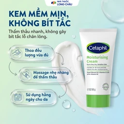 Kem bôi dưỡng ẩm mặt và toàn thân Cetaphil Moisturising Cream Face Và Body 50g 5