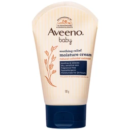 Kem dưỡng ẩm cho da khô ngứa và nhạy cảm Aveeno baby soothing relief moisture cream 100g 1