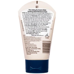 Kem dưỡng ẩm cho da khô ngứa và nhạy cảm Aveeno baby soothing relief moisture cream 100g 2