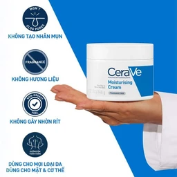 Kem dưỡng ẩm cho da khô Cerave Moisturising Cream 340g