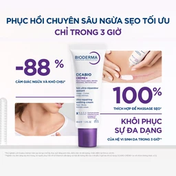 Kem dưỡng Bioderma Cicabio Crème+ giúp phục hồi da tổn thương, hỗ trợ làm mờ sẹo (40ml) 2