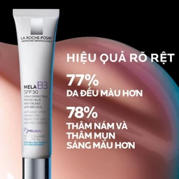 Kem dưỡng La Roche-Posay Mela B3 Cream SPF 30 dưỡng da mềm mịn, mờ thâm nám, dưỡng da sáng và đều màu 