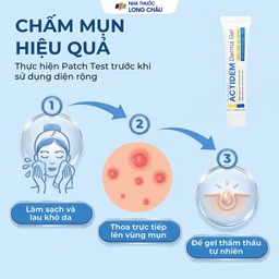 Kem bôi ngừa mụn, mờ thâm Actidem Derma 18g 5