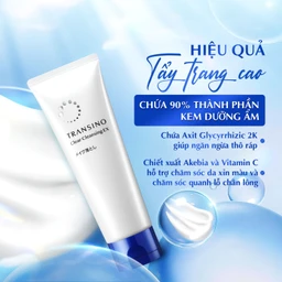 Kem tẩy trang Transino Clear Cleansing Ex giúp loại bỏ lớp trang điểm, bụi bẩn lỗ chân lông và dầu thừa (110g)
