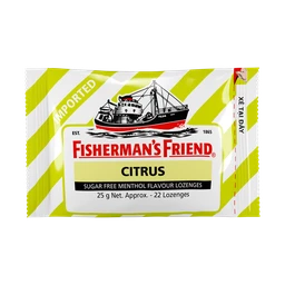 Kẹo Con Tàu Vị Cam Chanh Fisherman's Friend (25g) 1
