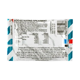 Kẹo Con Tàu Vị Spearmint Fisherman's Friend 25g/22g 2