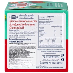 Kẹo ngậm bổ sung kẽm không đường hương dâu tây Mybacin ZinC Plus (20 gói x 9.4g ) 5