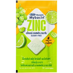 Kẹo ngậm bổ sung kẽm không đường hương nho và chanh Mybacin ZinC Plus ( 20 gói x 9.4g ) 2