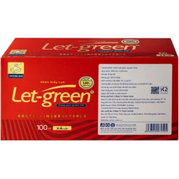 Khăn giấy hộp Let-green 4 lớp 100 tờ 5
