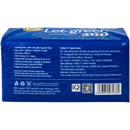 Khăn giấy lụa let-green 300 tờ 5