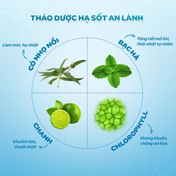 Khăn hạ sốt Dr.Papie 3M0+ Starmed (5 gói x 5 miếng) hạ nhiệt giảm sốt dùng cho trẻ từ 3 tháng tuổi