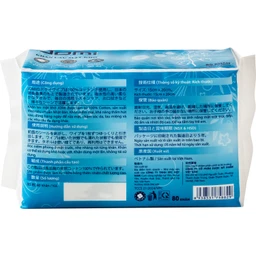 Khăn lau mặt khô Jomi gói 80 tờ (15x20cm) 2
