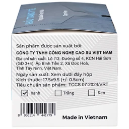 Khẩu trang 3 lớp Naturecare màu xanh (50 cái) ngăn khói bụi, vi khuẩn