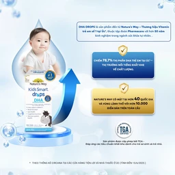 Siro bổ não Kids Smart Drops DHA Nature's Way (20ml)