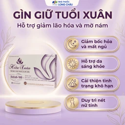 Thực phẩm bảo vệ sức khỏe Kiều Xuân hỗ trợ tăng cường nội tiết tố nữ (2 vỉ x 10 viên) 4