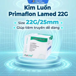 Kim luồn 22G/25mm Primaflon Lamed dễ dàng tiêm xuyên qua da và thành mạch (100 cái) 2