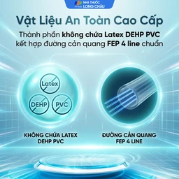Kim luồn 22G/25mm Primaflon Lamed dễ dàng tiêm xuyên qua da và thành mạch (100 cái) 5