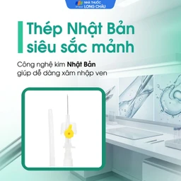 Kim luồn 24G Primaflon Lamed giúp hạn chế lệch vỡ ven khi dẫn truyền dịch (100 cái) 4