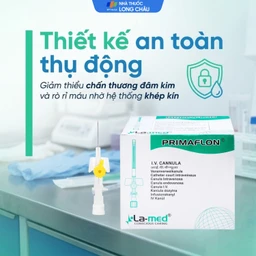 Kim luồn 24G Primaflon Lamed giúp hạn chế lệch vỡ ven khi dẫn truyền dịch (100 cái) 5