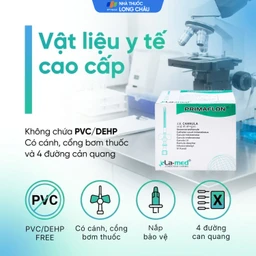 Kim luồn 24G Primaflon Lamed giúp hạn chế lệch vỡ ven khi dẫn truyền dịch (100 cái) 6