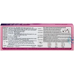 Kit test HPV Accufast L1/E7 giúp phát hiện sớm nguy cơ ung thư cổ tử cung (1 kít)