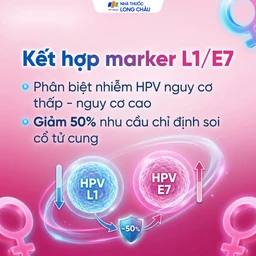 Kit test HPV Accufast L1/E7 giúp phát hiện sớm nguy cơ ung thư cổ tử cung (25 kít)