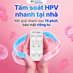 Kit test HPV Accufast L1/E7 giúp phát hiện sớm nguy cơ ung thư cổ tử cung (25 kít)