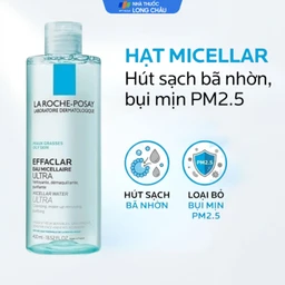 Nước tẩy trang cho da dầu, nhạy cảm La Roche-posay Effaclar Micellar Water Ultra 400ml