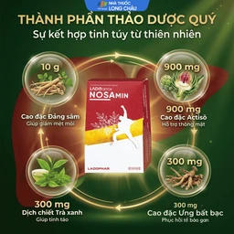 Nước uống hỗ trợ giải rượu, bảo vệ gan Ladodetox Nosamin Ladophar (10 gói x 15ml) 3