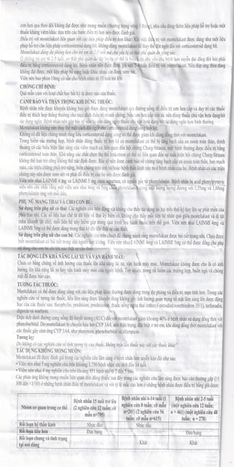 Thuốc Lainmi 4mg Lesvi phòng ngừa và điều trị hen (4 vỉ x 7 viên)