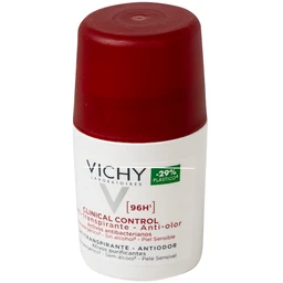 Lăn khử mùi kiểm soát mồ hôi trong 96 giờ Vichy clinical control 96h detranspirant anti-olor (50ml) 3