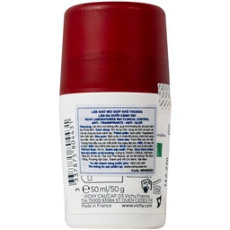 Lăn khử mùi kiểm soát mồ hôi trong 96 giờ Vichy clinical control 96h detranspirant anti-olor (50ml) 2