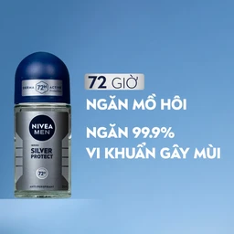 Lăn khử mùi cho nam Nivea Men Silver Protect 50ml 2