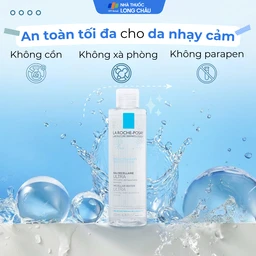Nước làm sạch sâu và tẩy trang La Roche-Posay Micellar Water Ultra Sensitive Skin dành cho da nhạy cảm (200ml)