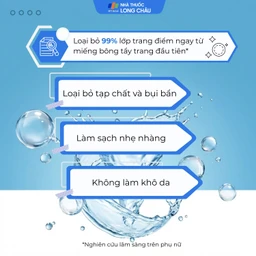 Nước làm sạch sâu và tẩy trang La Roche-Posay Micellar Water Ultra Sensitive Skin dành cho da nhạy cảm (200ml)
