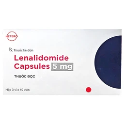Thuốc Lenalidomide Capsules 5mg Hetero điều trị ung thư  (3 vỉ x 10 viên)