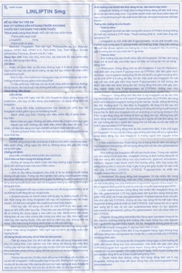 Thuốc Linliptin 5mg Meyer - BPC điều trị đái tháo đường típ 2 (3 vỉ x 10 viên)