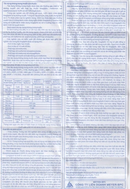 Thuốc Linliptin 5mg Meyer - BPC điều trị đái tháo đường típ 2 (3 vỉ x 10 viên)